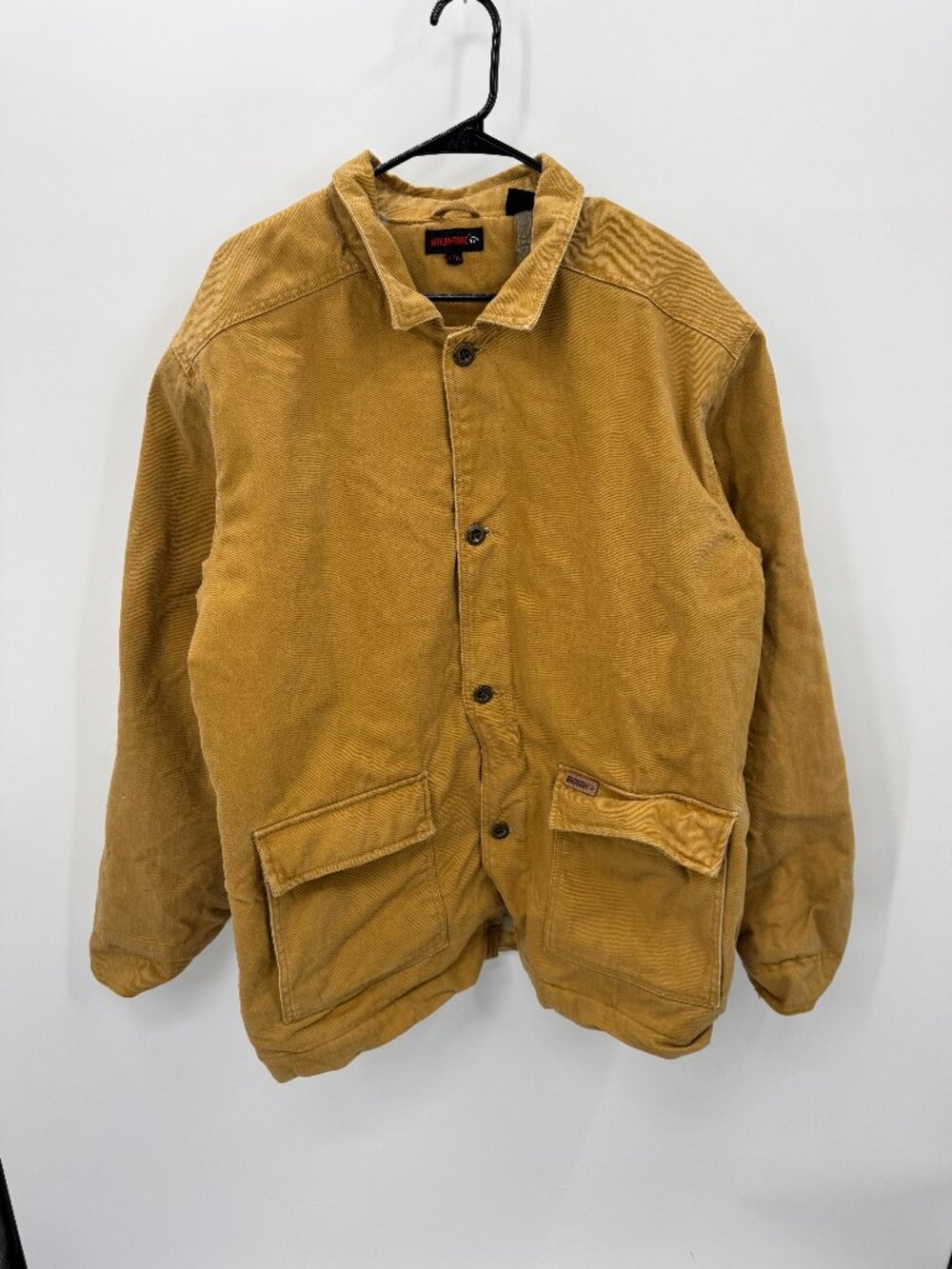 Wolverine Heavyweight Cotton Twill Chore Coat Mens XL Sherpa Lined Barn Jacket